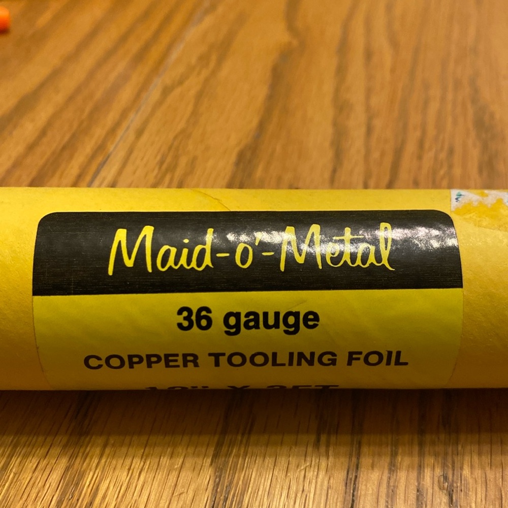 Maid-o’-Metal Copper Tooling Foil